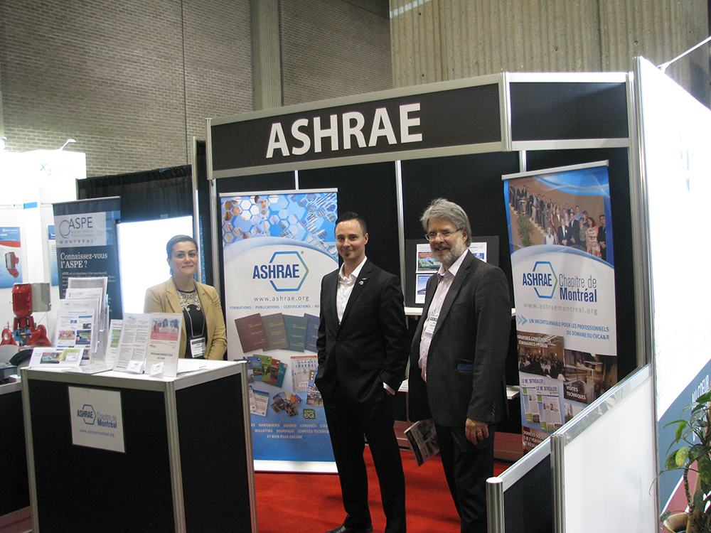 La kiosque ASHRAE Montréal